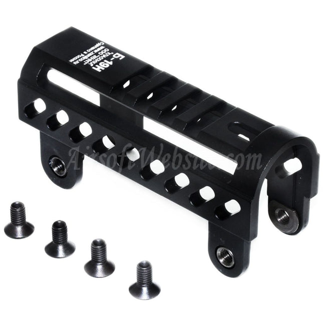 Couvercle de tube à gaz supérieur 5KU B-19N pour fusils D-Boys E&amp;L LCT GHK CYMA Tokyo Marui AK Series AEG GBB Airsoft