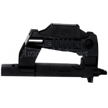 CYMA Upper Receiver with Red Dot for CYMA Tokyo Marui P90 Series AEG Rifles Airsoft Black