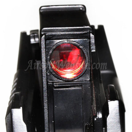 CYMA Upper Receiver with Red Dot for CYMA Tokyo Marui P90 Series AEG Rifles Airsoft Black