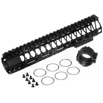 Système de rail de garde-main CYMA 256 mm 10 pouces M-LOK RAS pour fusils AEG CYMA VFC GHK Tokyo Marui M4 M16 série Airsoft noir