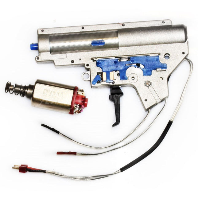 Moteur à couple élevé CYMA Platinum Series EFCS Version ECU QD Version 2 V2 pour fusils AEG série MP5 Airsoft arrière câblé