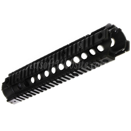CYMA 273mm SR16 URX RAS Handguard 4-Sides Rail System for CYMA Tokyo Marui M4 M16 Series AEG Rifles Airsoft Black