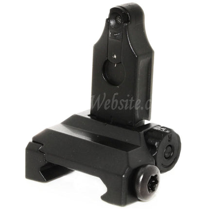 Airsoft Website ST Style Flip Up Folding Rear Sight For 20mm Picatinny Rail Rifles