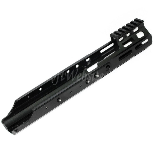 Airsoft-Website CNC-Aluminium 300 mm KC-Stil MREX M-LOK Handschutzschienensystem für Double Bell BY-805 VFC WE-Tech Tokyo Marui SCAR-Serie AEG GBB-Gewehre