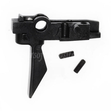 Gâchette droite GEI EVO Steel pour fusils GM Tokyo Marui M4 Series MWS GBB Airsoft