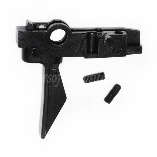 Gâchette droite GEI EVO Steel pour fusils GM Tokyo Marui M4 Series MWS GBB Airsoft