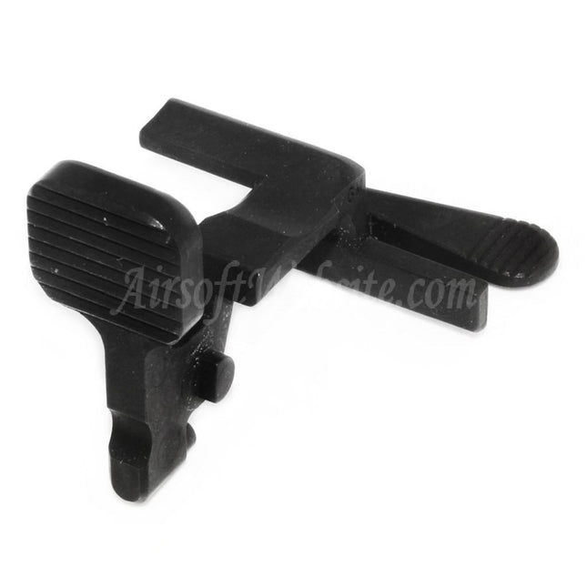 Guns Modify EVO Steel A5 Ambi Bolt Stop Catch For GM Tokyo Marui M4 Series MWS GBB Series AEG Rifles Airsoft Black