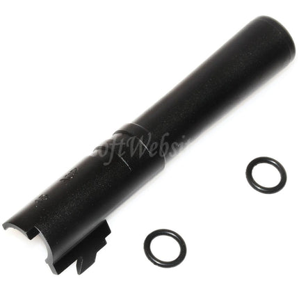 Canon extérieur 5KU 4,3 pouces en aluminium CNC + 11 mm CW pour pistolets Tokyo Marui Hi-Capa 4,3 GBB Airsoft