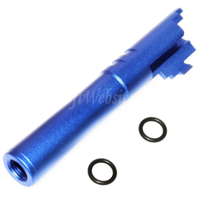 Canon extérieur 5KU 4,3 pouces en aluminium CNC + 11 mm CW pour pistolets Tokyo Marui Hi-Capa 4,3 GBB Airsoft