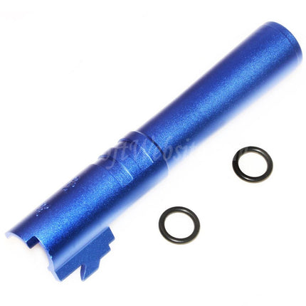 Canon extérieur 5KU 4,3 pouces en aluminium CNC + 11 mm CW pour pistolets Tokyo Marui Hi-Capa 4,3 GBB Airsoft