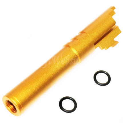 Canon extérieur 5KU 4,3 pouces en aluminium CNC + 11 mm CW pour pistolets Tokyo Marui Hi-Capa 4,3 GBB Airsoft