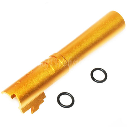 Canon extérieur 5KU 4,3 pouces en aluminium CNC + 11 mm CW pour pistolets Tokyo Marui Hi-Capa 4,3 GBB Airsoft