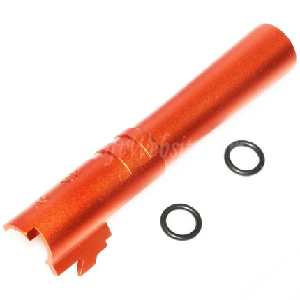 Canon extérieur 5KU 4,3 pouces en aluminium CNC + 11 mm CW pour pistolets Tokyo Marui Hi-Capa 4,3 GBB Airsoft