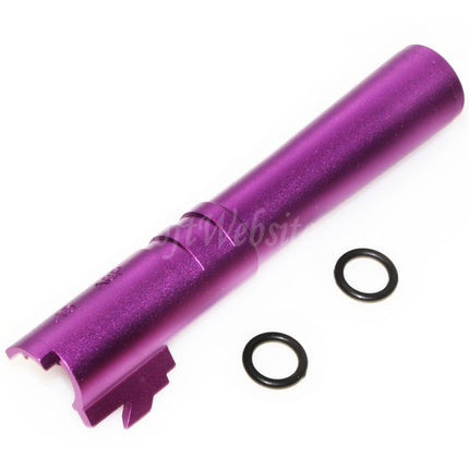 Canon extérieur 5KU 4,3 pouces en aluminium CNC + 11 mm CW pour pistolets Tokyo Marui Hi-Capa 4,3 GBB Airsoft