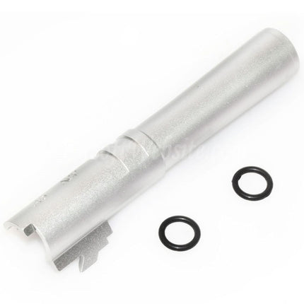 Canon extérieur 5KU 4,3 pouces en aluminium CNC + 11 mm CW pour pistolets Tokyo Marui Hi-Capa 4,3 GBB Airsoft
