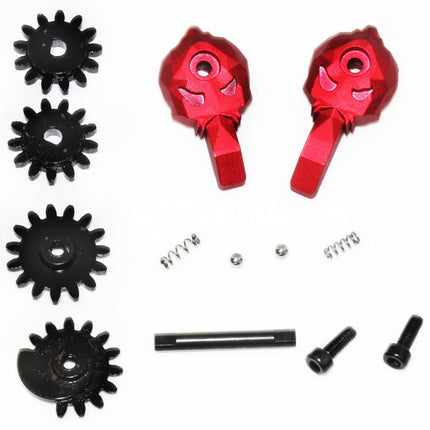 APS Skull Ambidextrous Fire Selector(Left/Right) For APS ASR PER M4 M16 AEG Rifles Airsoft