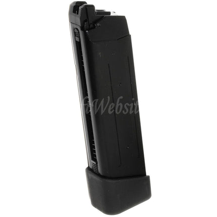 APS TTI 23rd Gas Magazine with Thick Base for G17 G18C G-Series GBB Pistols Airsoft Black