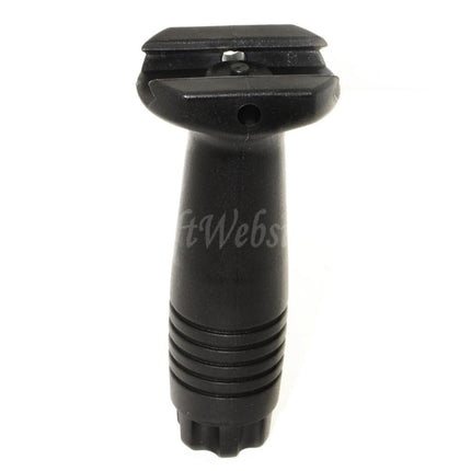 CYMA KAC Style 20mm RIS Rail QD Vertical Foregrip For 20mm Standard Picatinny Rail Black