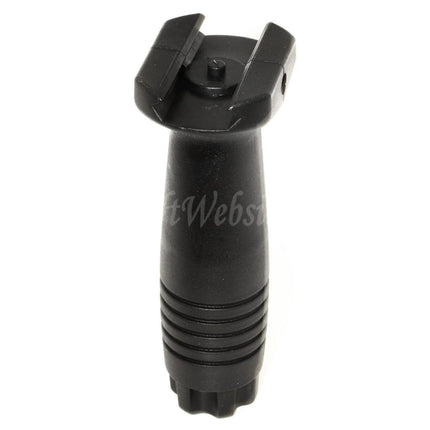 CYMA KAC Style 20mm RIS Rail QD Vertical Foregrip For 20mm Standard Picatinny Rail Black