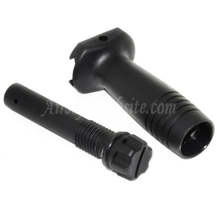 CYMA KAC Style 20mm RIS Rail QD Vertical Foregrip For 20mm Standard Picatinny Rail Black