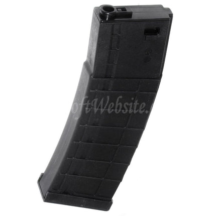 CYMA 140rd Polymer Mid-Cap Magazine For M4 M16 Series AEG Rifles Airsoft Black