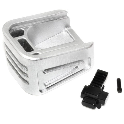 APS Aluminium Magazine Base Plate B For APS ACP SHARK / Tokyo Marui G17 G18C GBB Pistols Magazine