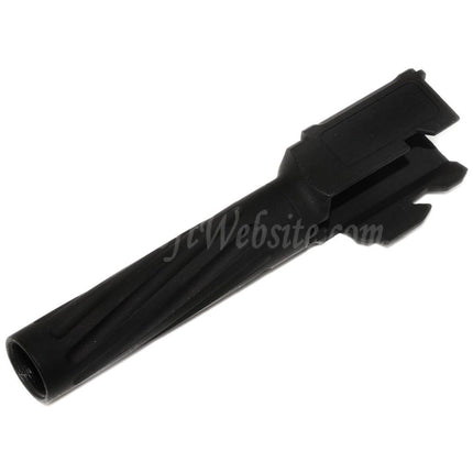 Canon extérieur cannelé APS EMG 98 mm/112 mm, spirale + 12 mm, pour armes à feu APS EMG F1, série BSF, pistolets GBB, airsoft, noir