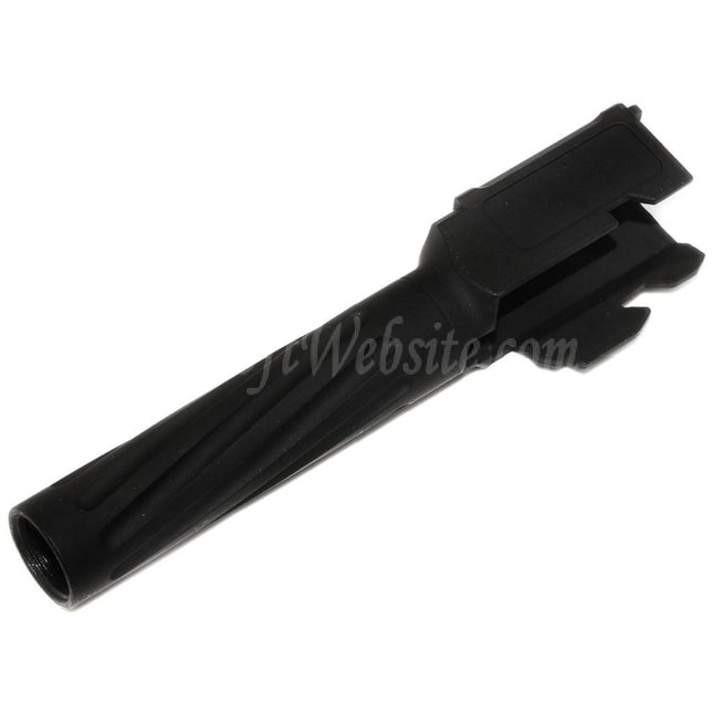 Canon extérieur cannelé APS EMG 98 mm/112 mm, spirale + 12 mm, pour armes à feu APS EMG F1, série BSF, pistolets GBB, airsoft, noir
