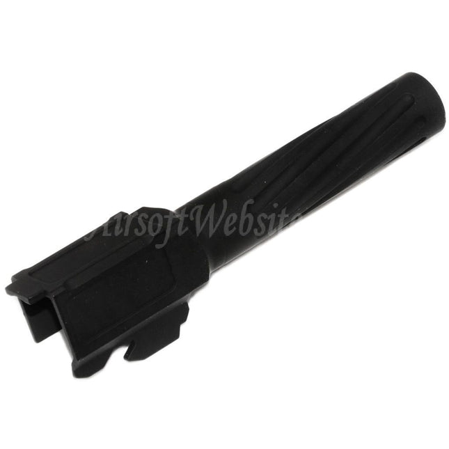 Canon extérieur cannelé APS EMG 98 mm/112 mm, spirale + 12 mm, pour armes à feu APS EMG F1, série BSF, pistolets GBB, airsoft, noir