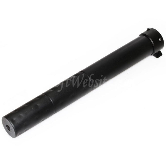 Airsoft Website 295mm QD Suppressor Silencer For Golden Eagle CYMA SR25 AEG GBB Rifles Airsoft Black