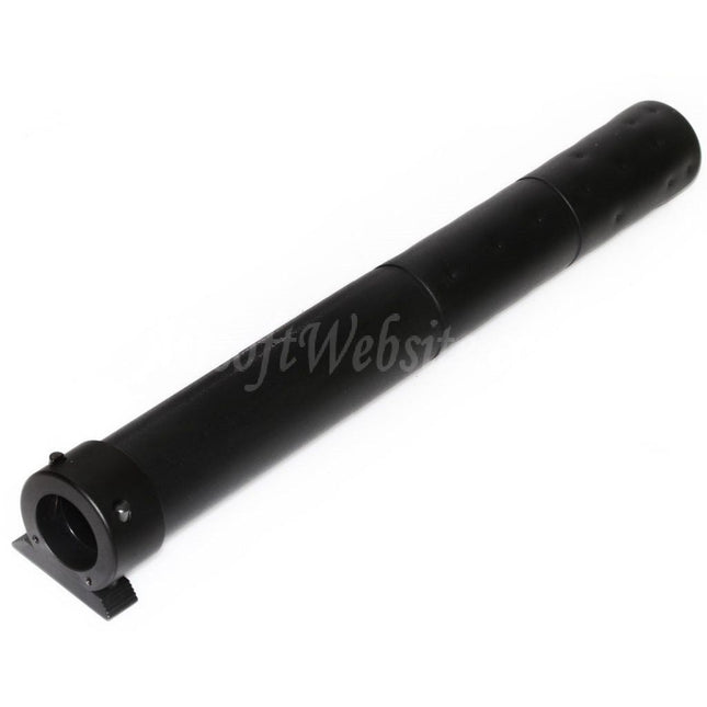 Airsoft Website 295mm QD Suppressor Silencer For Golden Eagle CYMA SR25 AEG GBB Rifles Airsoft Black