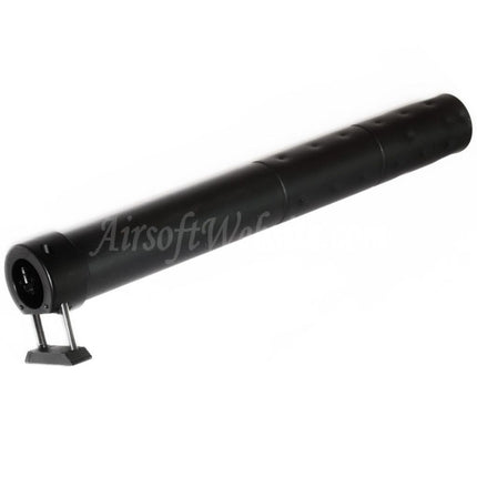 Airsoft Website 295mm QD Suppressor Silencer For Golden Eagle CYMA SR25 AEG GBB Rifles Airsoft Black