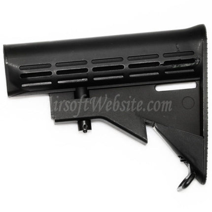 Airsoft Website 165mm Polymer Stock For M4 M16 Series AEG Rifles Black