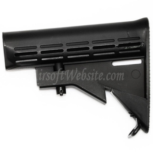 Airsoft Website 165mm Polymer Stock For M4 M16 Series AEG Rifles Black