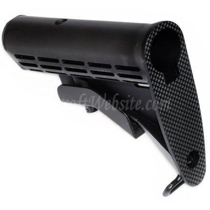 Airsoft Website 165mm Polymer Stock For M4 M16 Series AEG Rifles Black