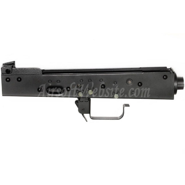 Golden Eagle Metal Body AKM Receiver with M4 Stock Tube Adaptor For JG Golden Eagle 6831 AK Series AEG Rifles Airsoft Black