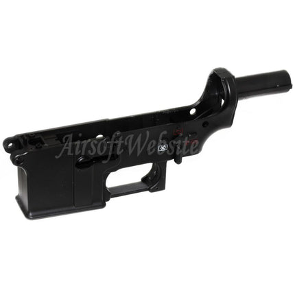 Récepteur inférieur en plastique Golden Eagle 416 pour fusils AEG JG Golden Eagle Tokyo Marui M4 M16, noir