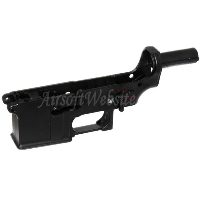 Récepteur inférieur en plastique Golden Eagle 416 pour fusils AEG JG Golden Eagle Tokyo Marui M4 M16, noir