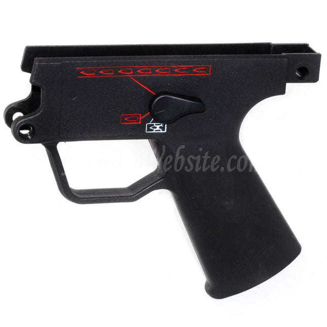 Golden Eagle Original Plastic Lower Body Receiver for JG Golden Eagle 6851 MP5 Series AEG Rifles Airsoft Black