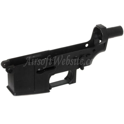 Récepteur inférieur en plastique d'origine Golden Eagle pour fusils AEG JG Golden Eagle 6661 série CAR-15, noir
