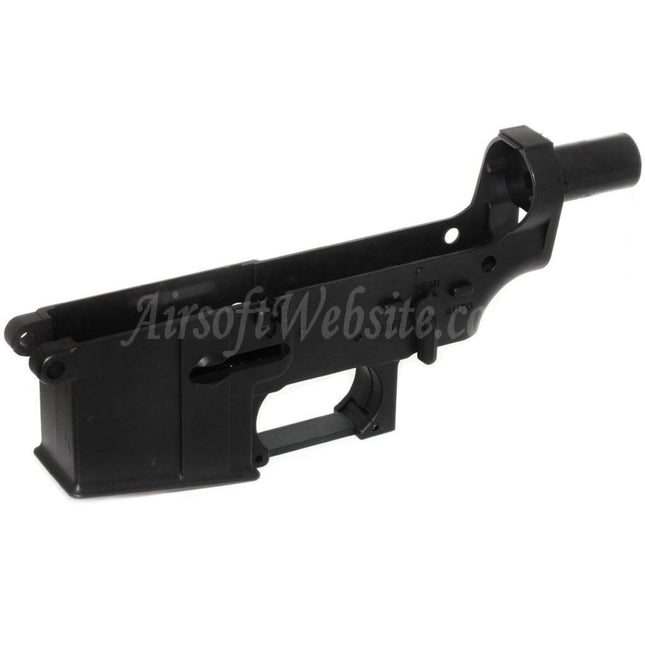 Golden Eagle Original Plastic Lower Body Receiver for JG Golden Eagle 6661 CAR-15 Series AEG Rifles Airsoft Black