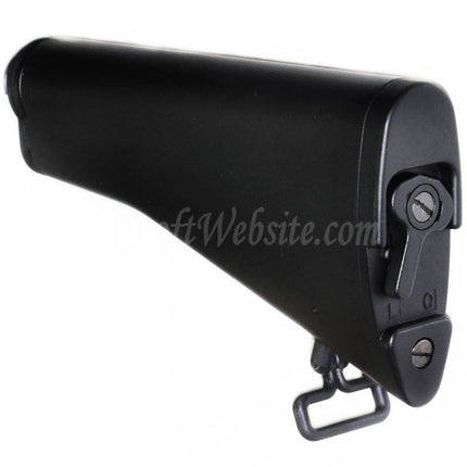 Golden Eagle CAR-15 Retractable Stock For JG6661 Tokyo Marui M4 Series AEG Rifles Airsoft Black