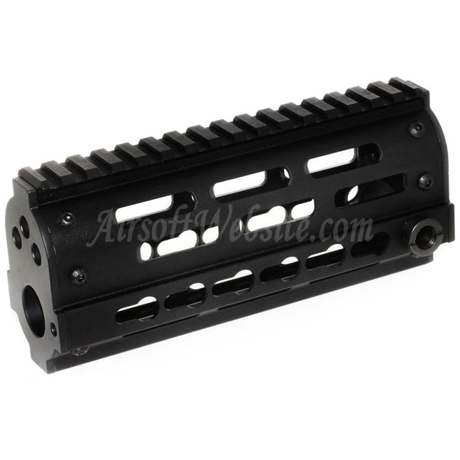 Golden Eagle 170mm FightLite MCR Keymod RAS Handguard Rail System For JG6661 Tokyo Marui M4 Series AEG Rifles Airsoft Black
