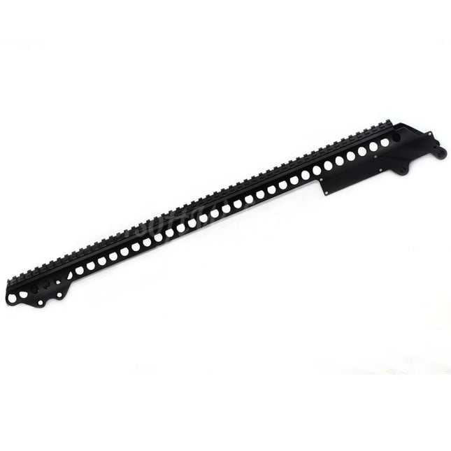 Système de rail supérieur Golden Eagle 515 mm pour fusil de chasse à pompe à essence JG Golden Eagle série M870 Airsoft, noir