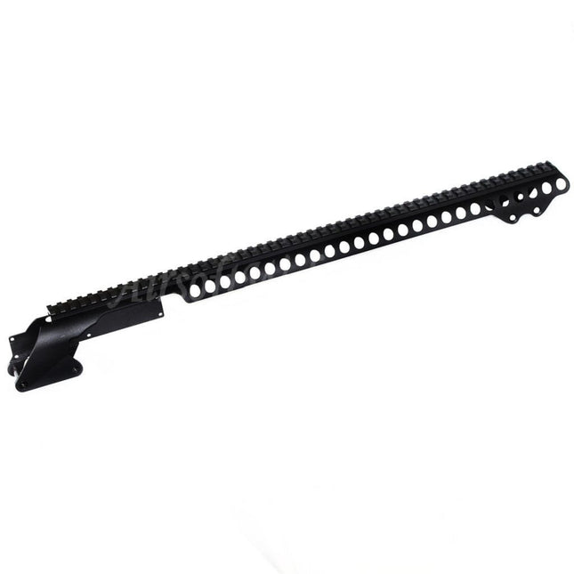 Système de rail supérieur Golden Eagle 515 mm pour fusil de chasse à pompe à essence JG Golden Eagle série M870 Airsoft, noir