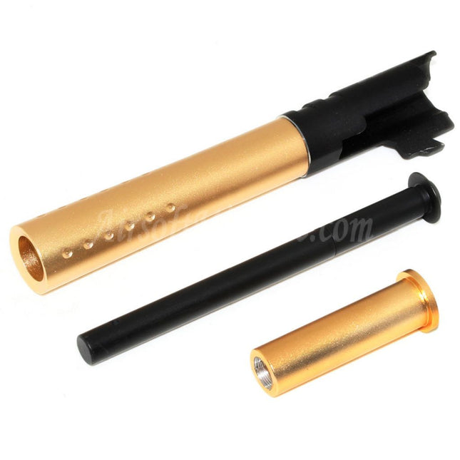 Canon extérieur DOUBLE BELL 124 mm/128 mm style V12 pour pistolets DOUBLE BELL ARMY Tokyo Marui 1911 GBB Airsoft