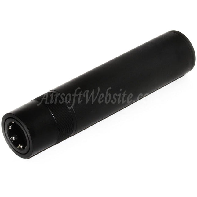Silencieux silencieux à roulement à billes à dégagement rapide DOUBLE BELL 176 mm x 38 mm, noir