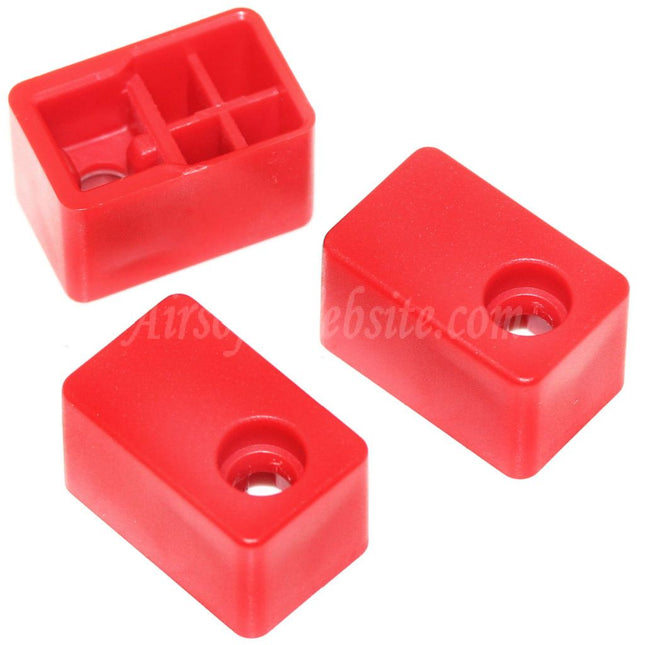 Adaptateur de chargeur BB APS 3 pièces pour fusils APS X1 Xtreme GBox Series GBB, chargeur Airsoft, rouge