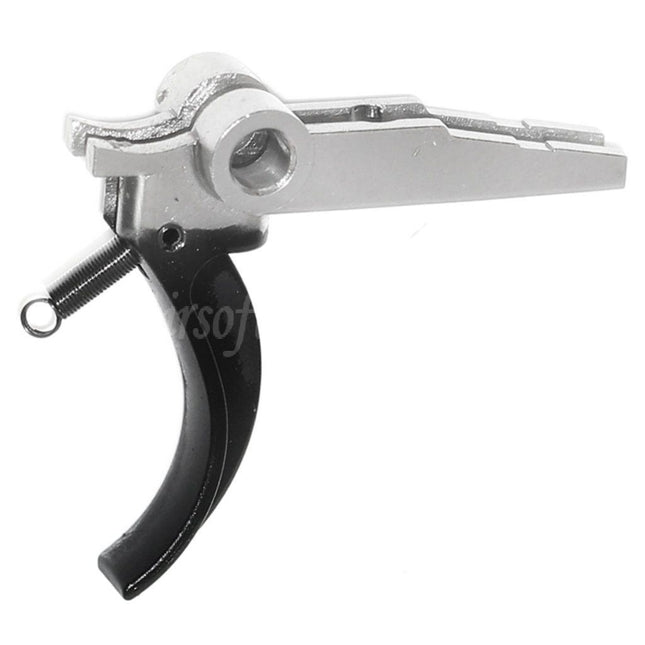 Détente incurvée en acier APS pour fusils APS X1 Xtreme GBox Series GBB Ultimate Airsoft