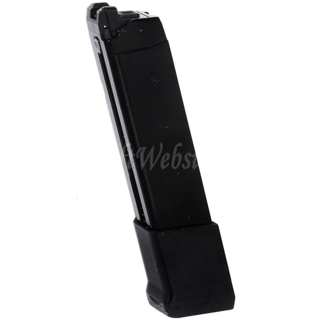 APS EMG 34rd Top Gas Magazine with Thick Base For G17 G18C G-Series GBB Pistols Airsoft Black
